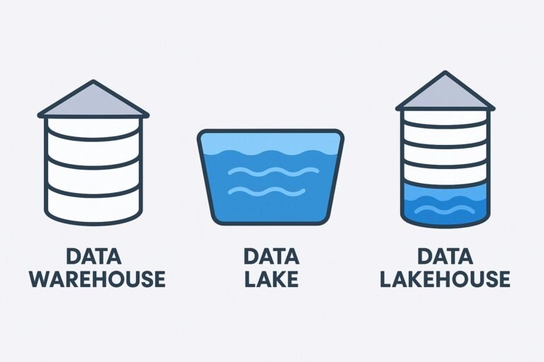 Data Lake vs Data Warehouse vs Lakehouse : Simply Explained